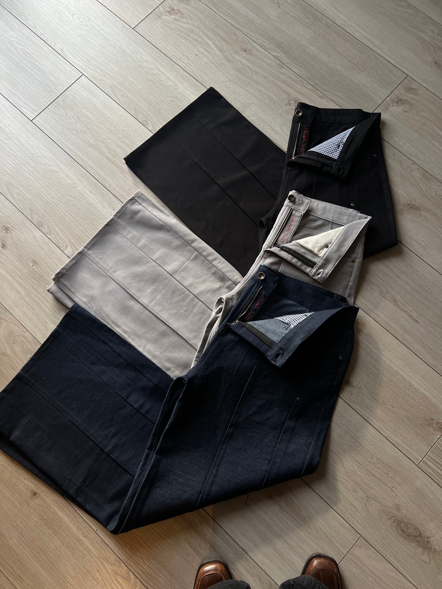 4L tailored pants GRIS